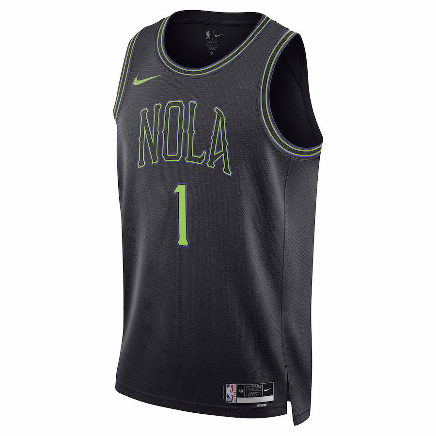 Zion Williamson New Orleans Pelicans 2023/24 City Edition Trikot (Unisex)