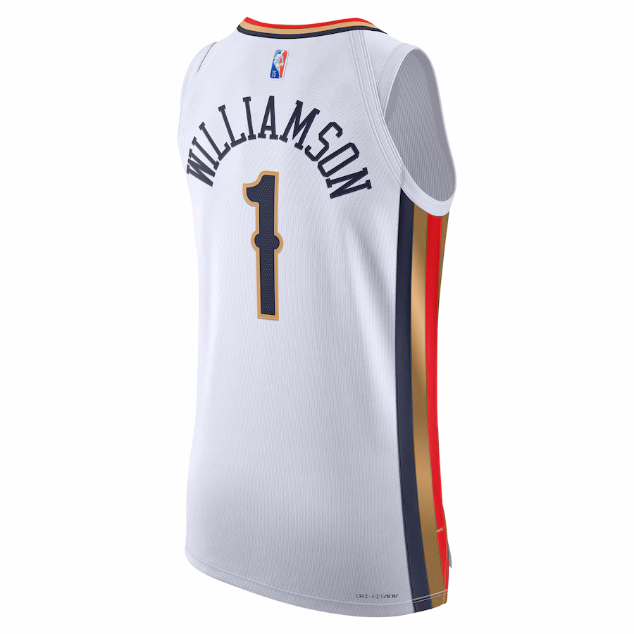 Zion Williamson, New Orleans Pelicans, Edizione Città 2021/22, Bianco