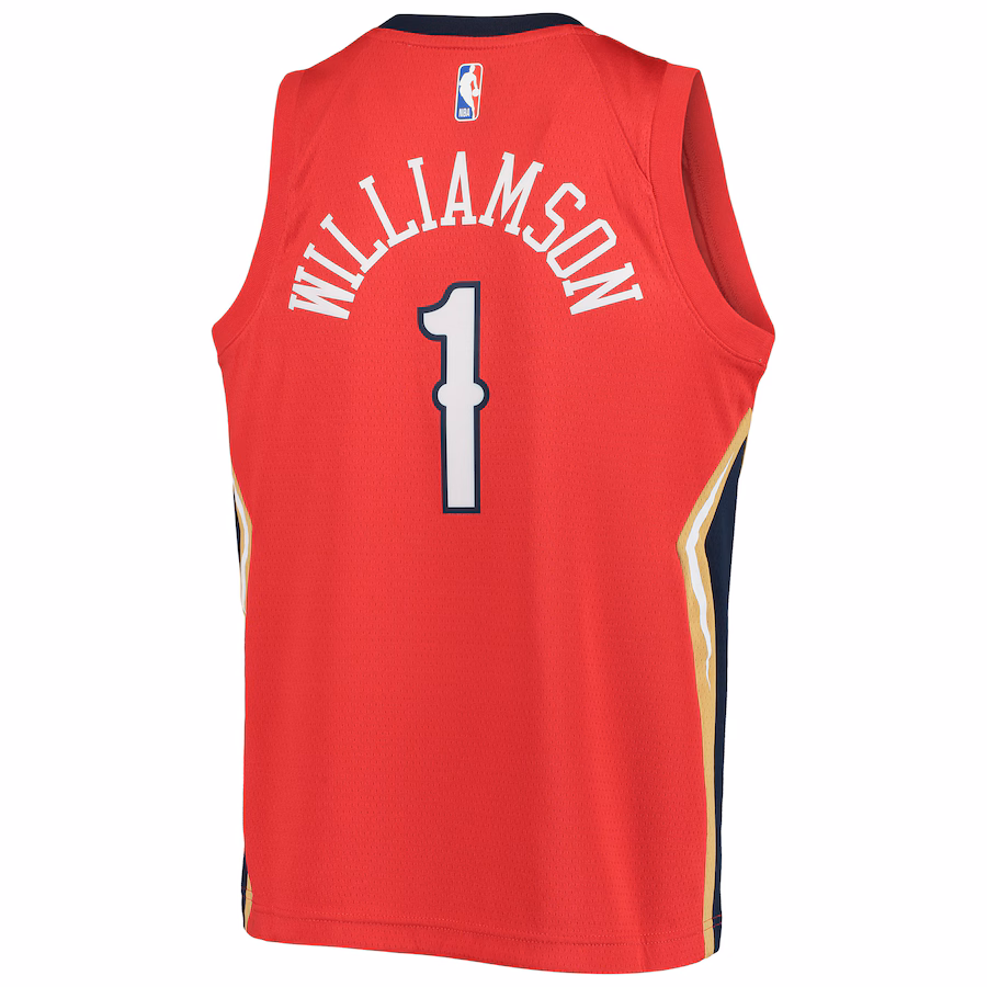 Zion Williamson, New Orleans Pelicans, 2020/21 Statement Edition, Red