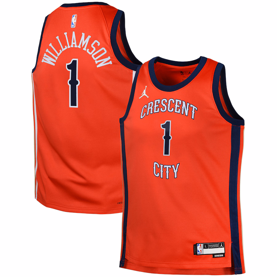 Zion Williamson, New Orleans Pelicans, Statement Edition, Red