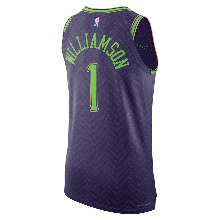 Zion Williamson, New Orleans Pelicans, 2024/25 City Edition, Purple