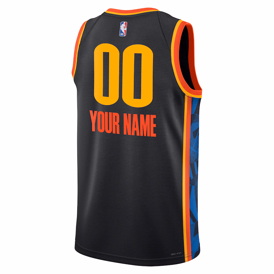 Oklahoma City Thunder 2024/25 Custom City Edition - Nero