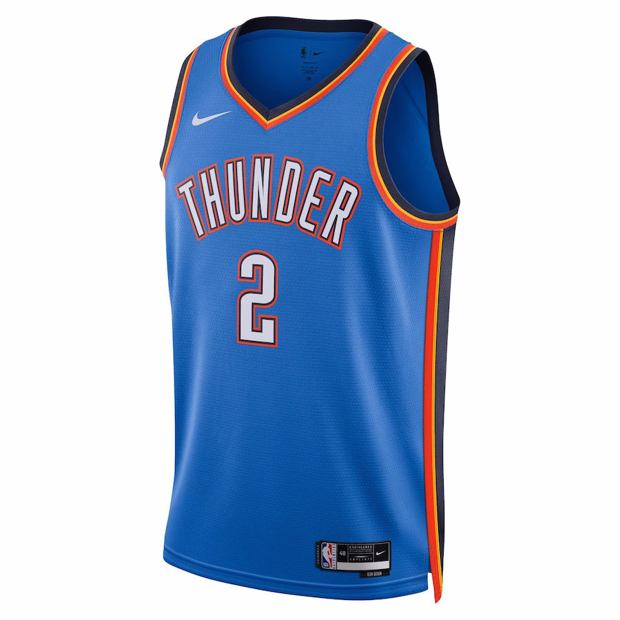 Shai Gilgeous-Alexander Oklahoma City Thunder Icon Edition, Blau