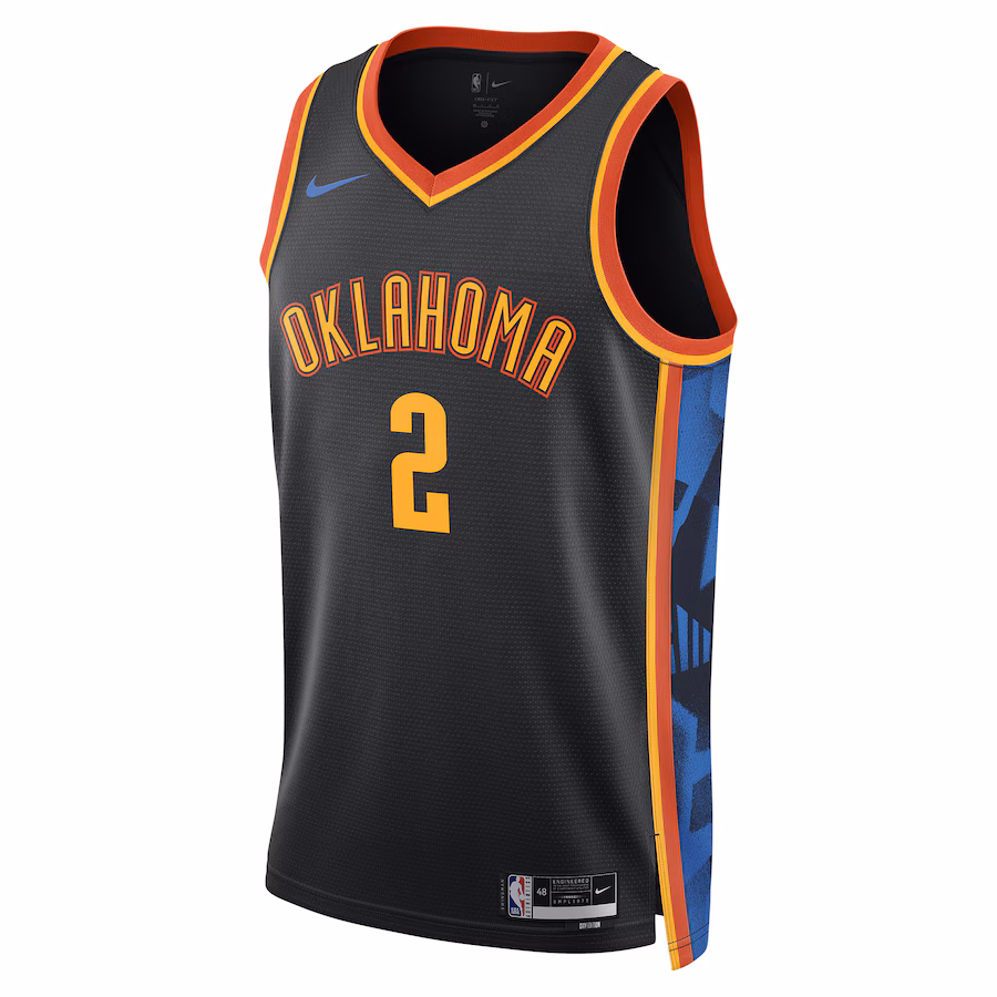 Shai Gilgeous-Alexander OKC Thunder City Edition Trikot 2024/25