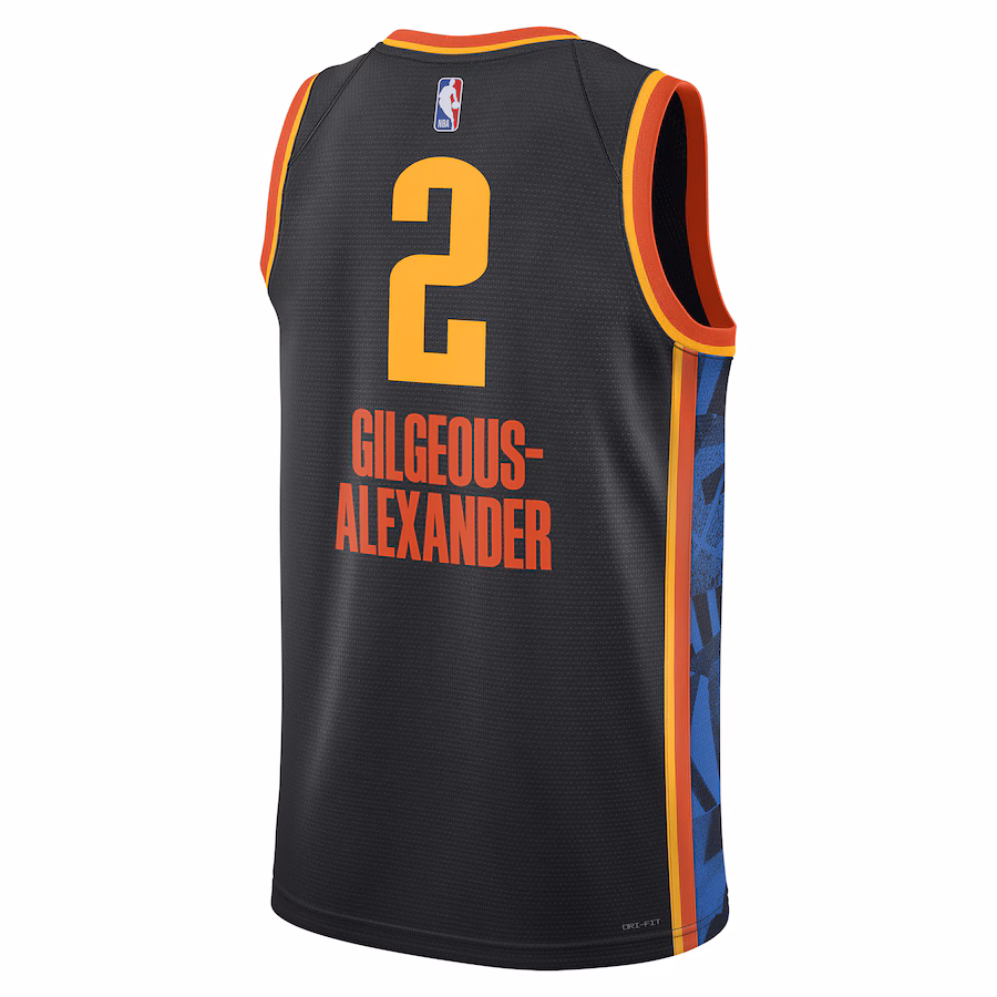 Shai Gilgeous-Alexander OKC Thunder City Edition Trikot 2024/25