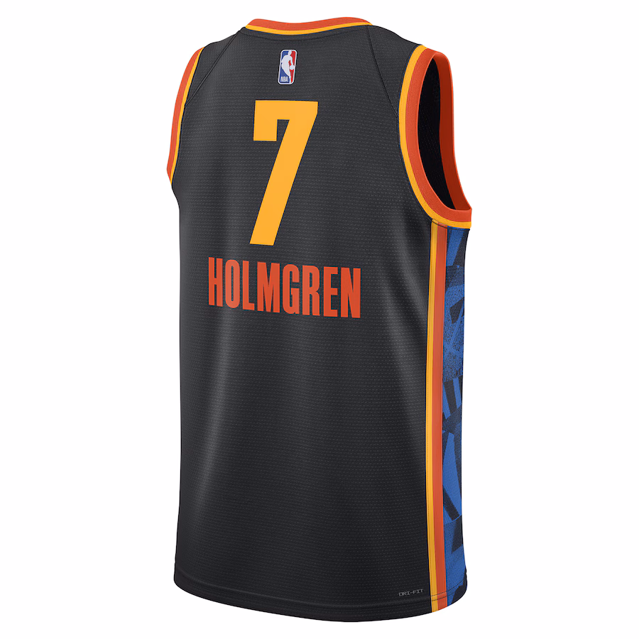 Chet Holmgren OKC Thunder 2024/25 City Edition Jersey