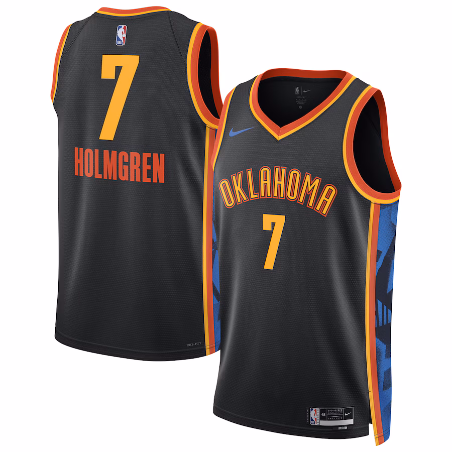 Chet Holmgren OKC Thunder 2024/25 City Edition Jersey