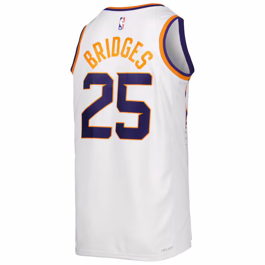 Mikal Bridges Phoenix Suns Nike Association Edition Swingman Jersey (Unisex)