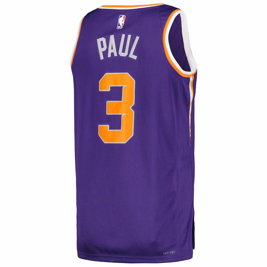 Maillot Swingman unisexe de Chris Paul pour les Phoenix Suns - Édition Icône - Violet