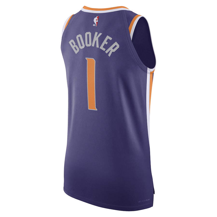 Devin Booker Phoenix Suns Nike Icon Edition Jersey - Purple