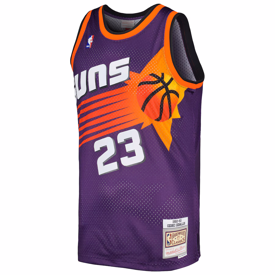 Cedric Ceballos Phoenix Suns Mitchell & Ness 1992/93 Hardwood Classics Jersey