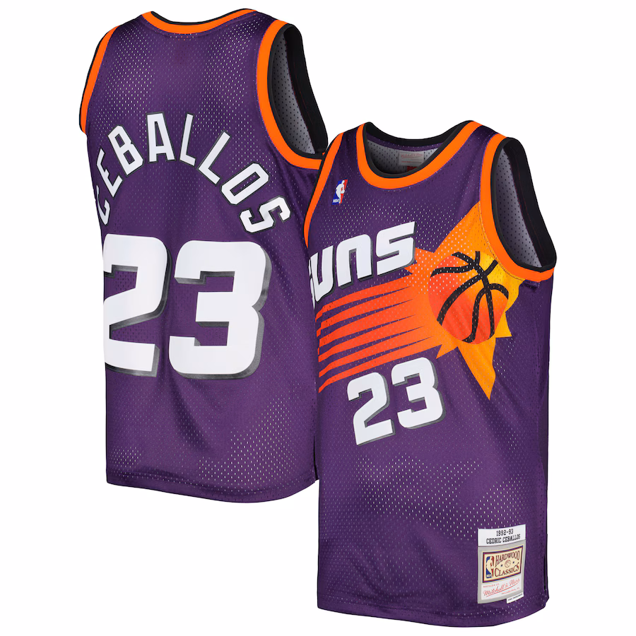 Cedric Ceballos Phoenix Suns Mitchell & Ness 1992/93 Hardwood Classics Jersey