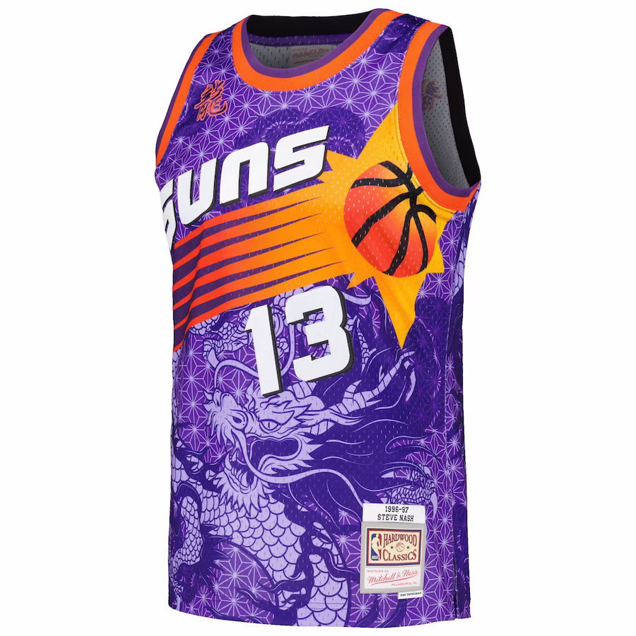 Steve Nash Phoenix Suns Mitchell & Ness Asian Heritage 6.0 Swingman Trikot