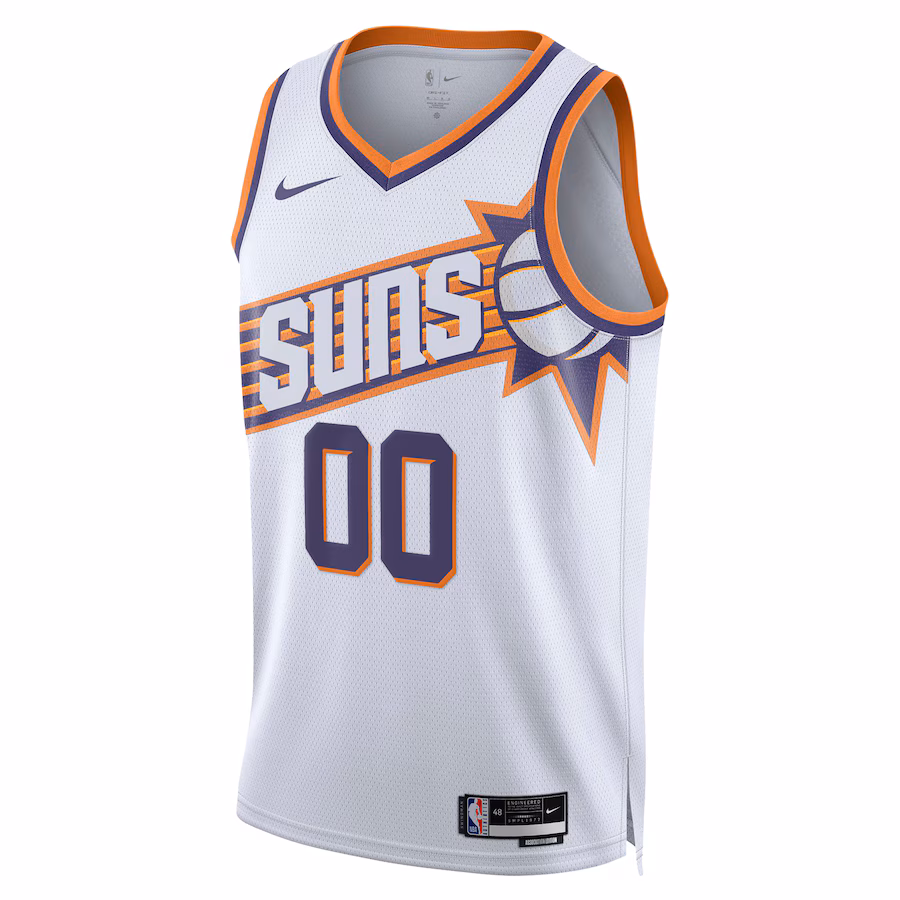 Phoenix Suns Unisex Swingman Custom Jersey - Association Edition - White