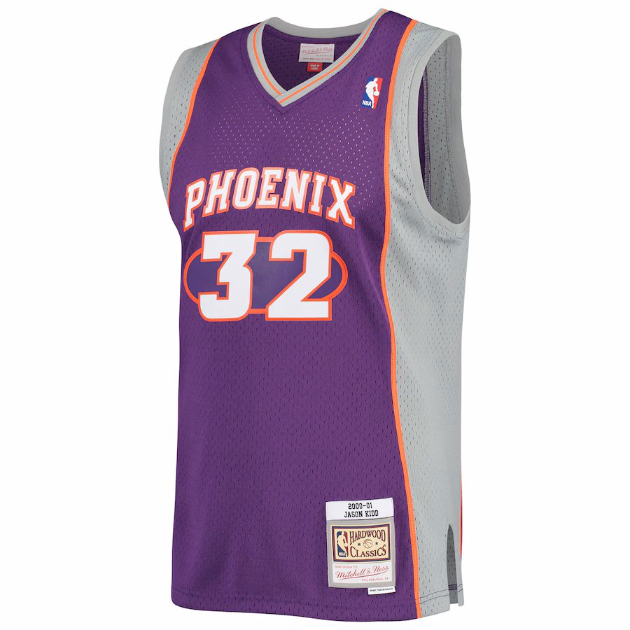 Jason Kidd Phoenix Suns Mitchell & Ness 2000/01 Hardwood Classics Jersey