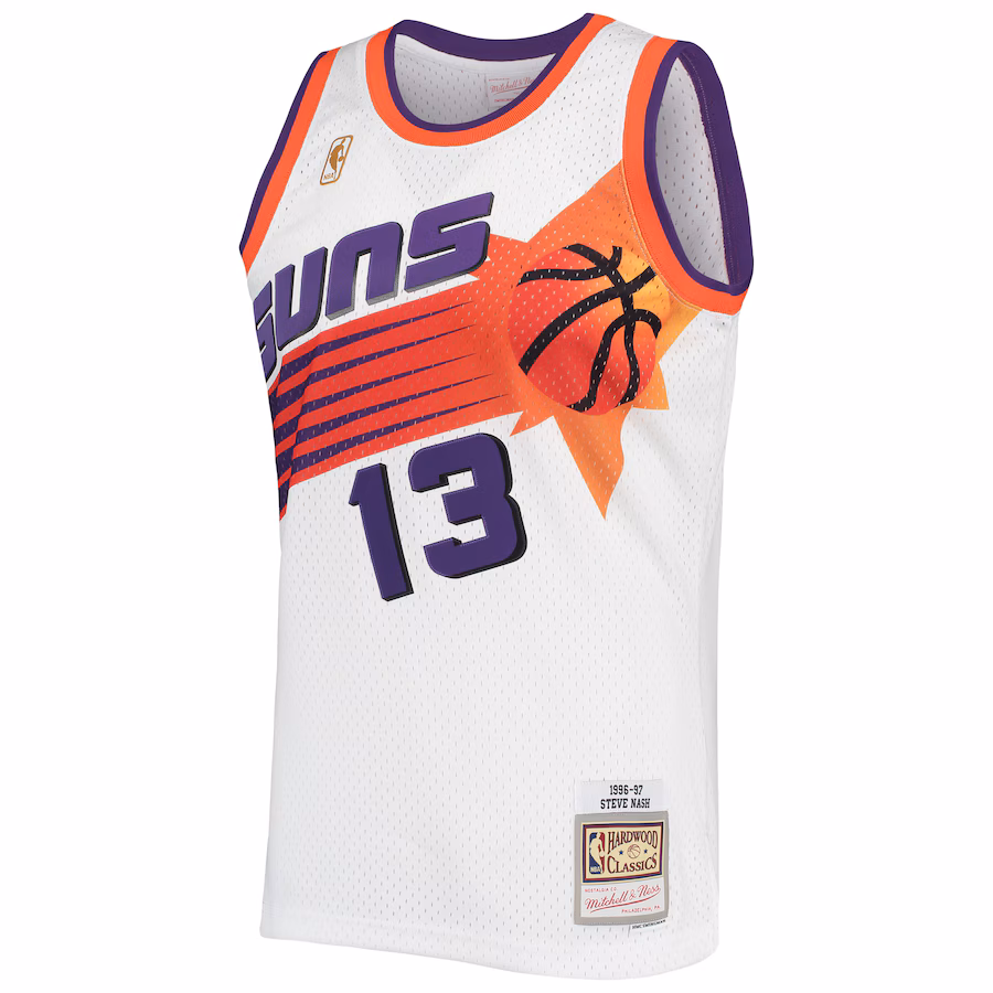 Maillot Steve Nash Phoenix Suns Mitchell & Ness 1996/97 Vintage
