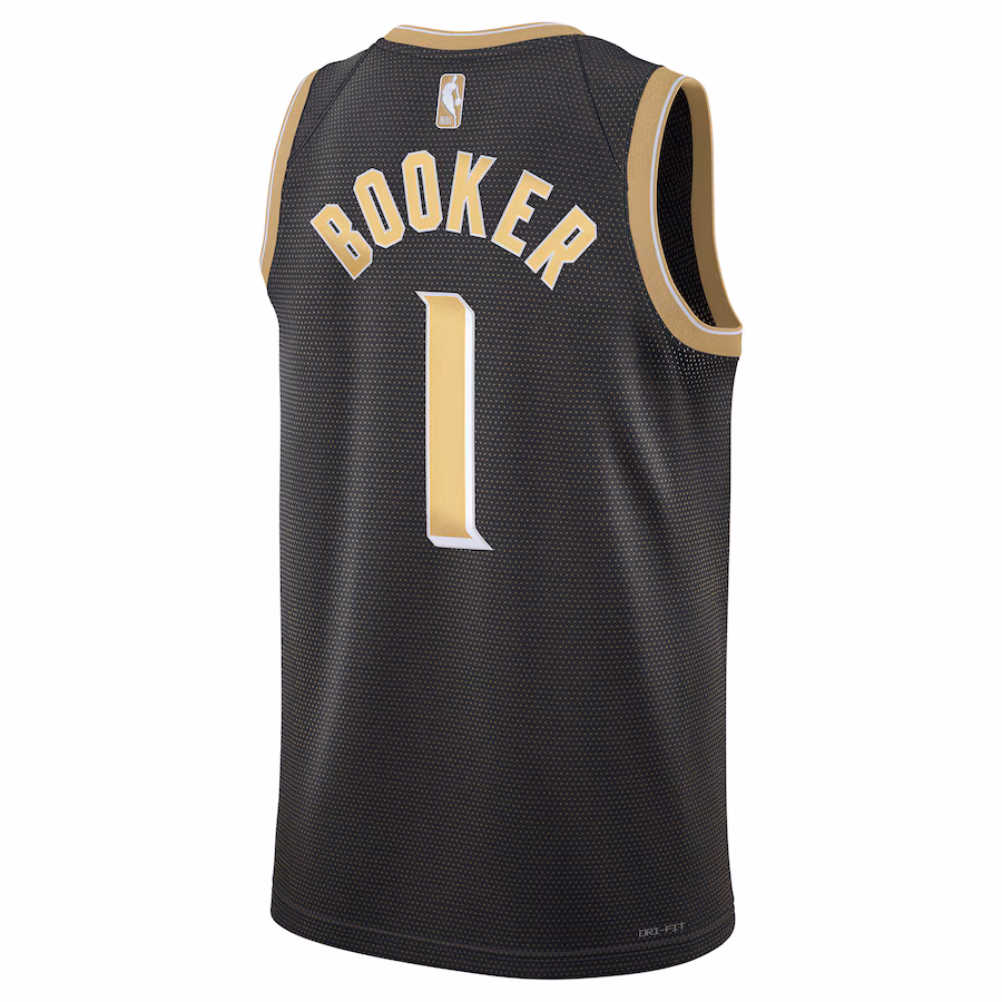 Devin Booker Phoenix Suns Unisex Select Series Swingman - Trikot - Schwarz