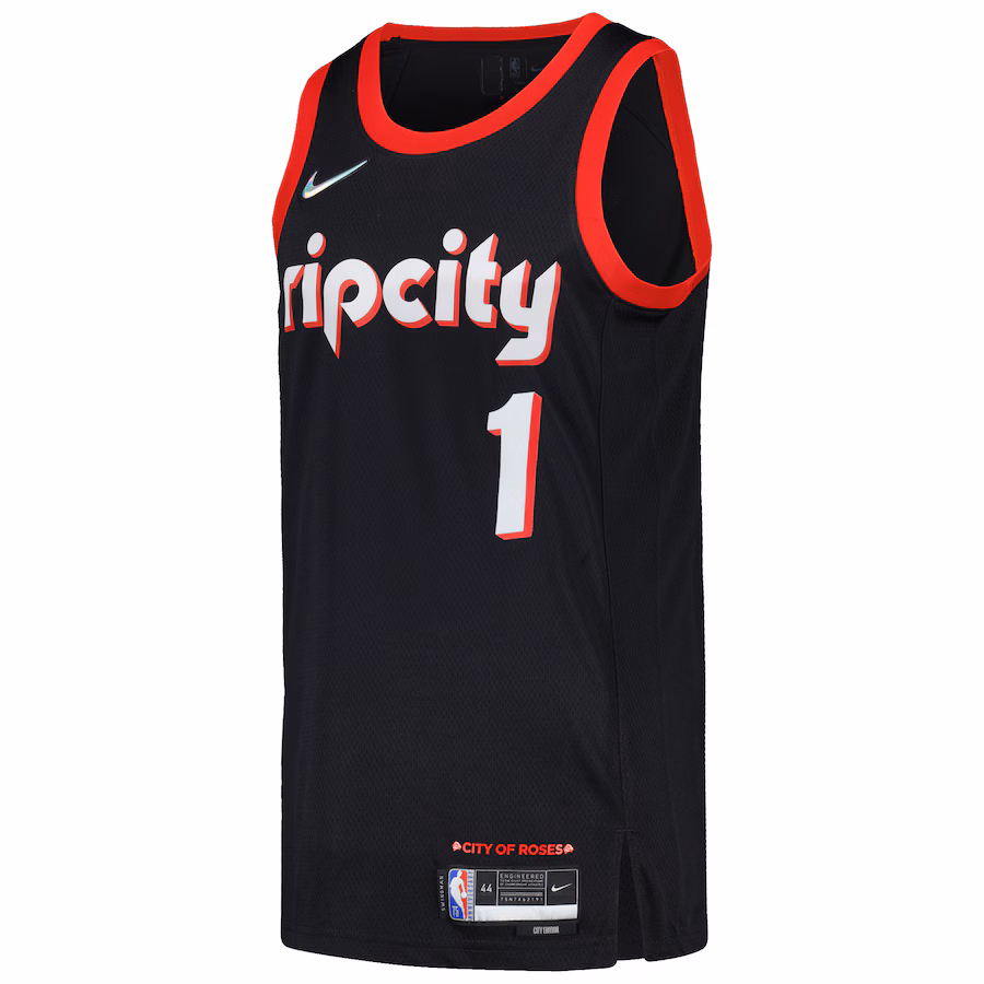 Anfernee Simons, Portland Trail Blazers, edizione città, Nero
