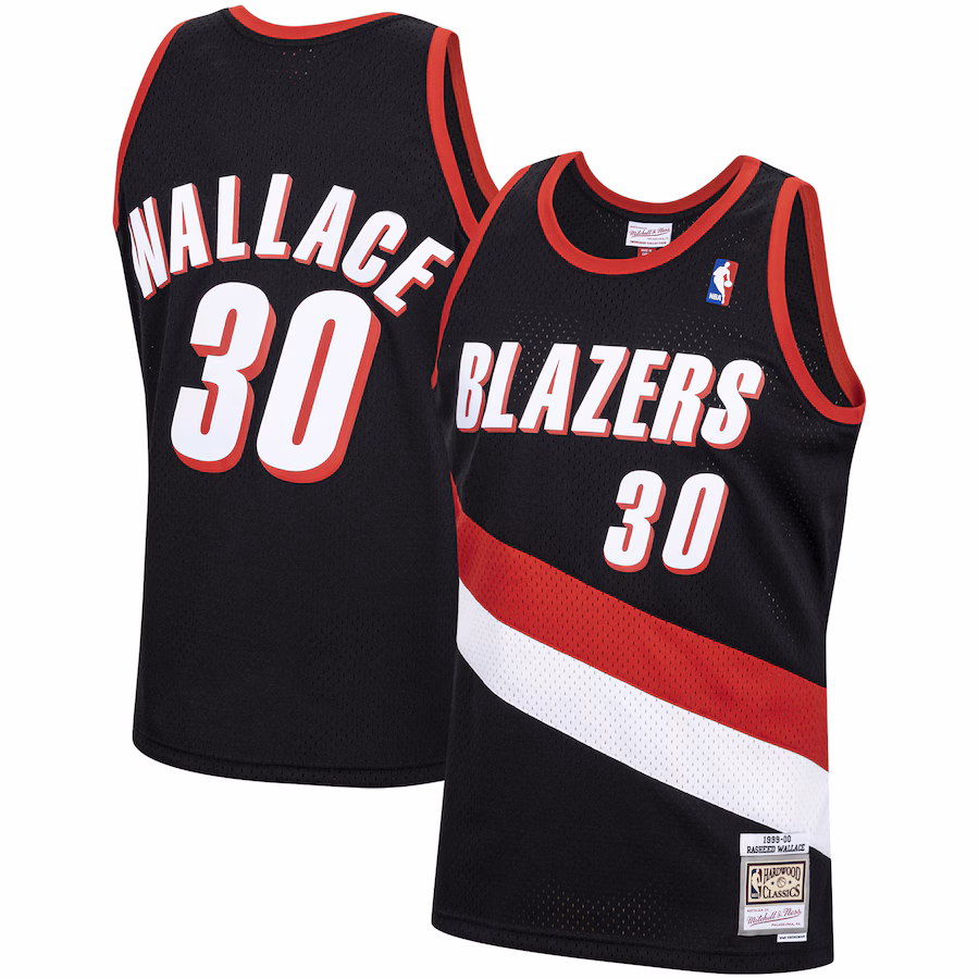 Rasheed Wallace, Portland Trail Blazers, 1999/00, Black