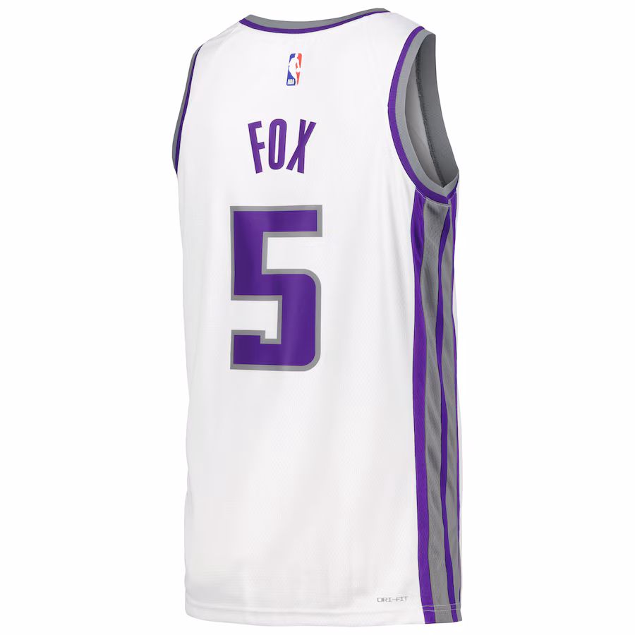 De'Aaron Fox, Sacramento Kings, Edición de Asociación, Blanco