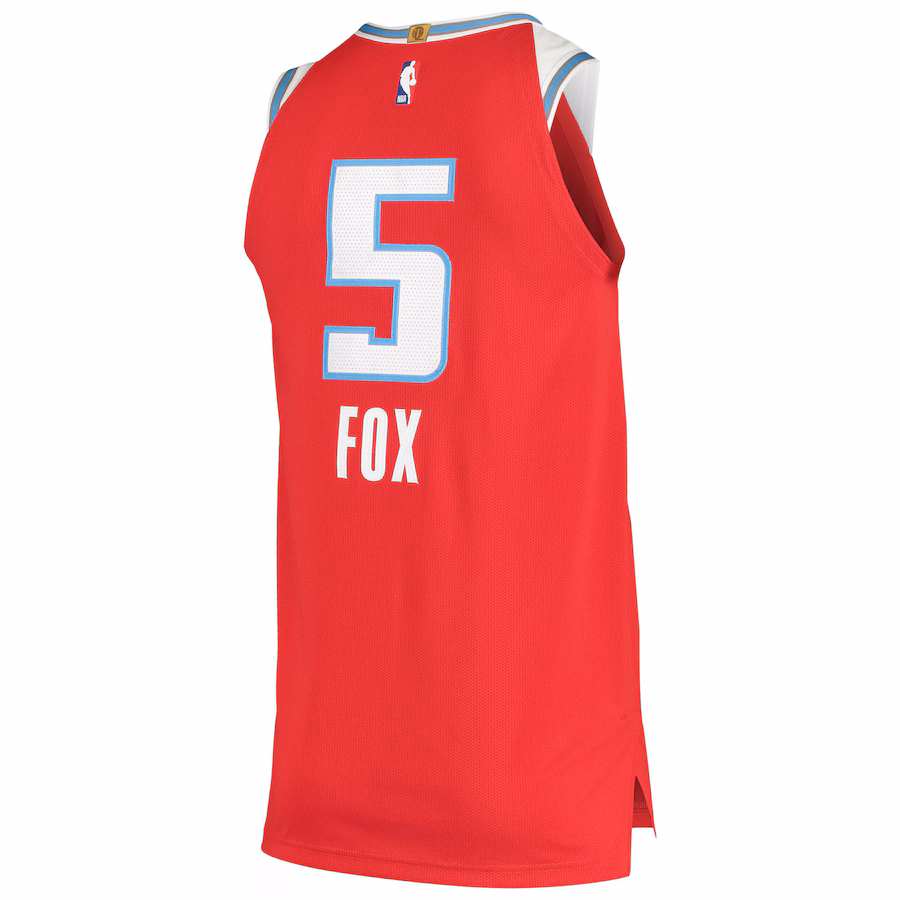 De'Aaron Fox, Sacramento Kings, City Edition, Rot