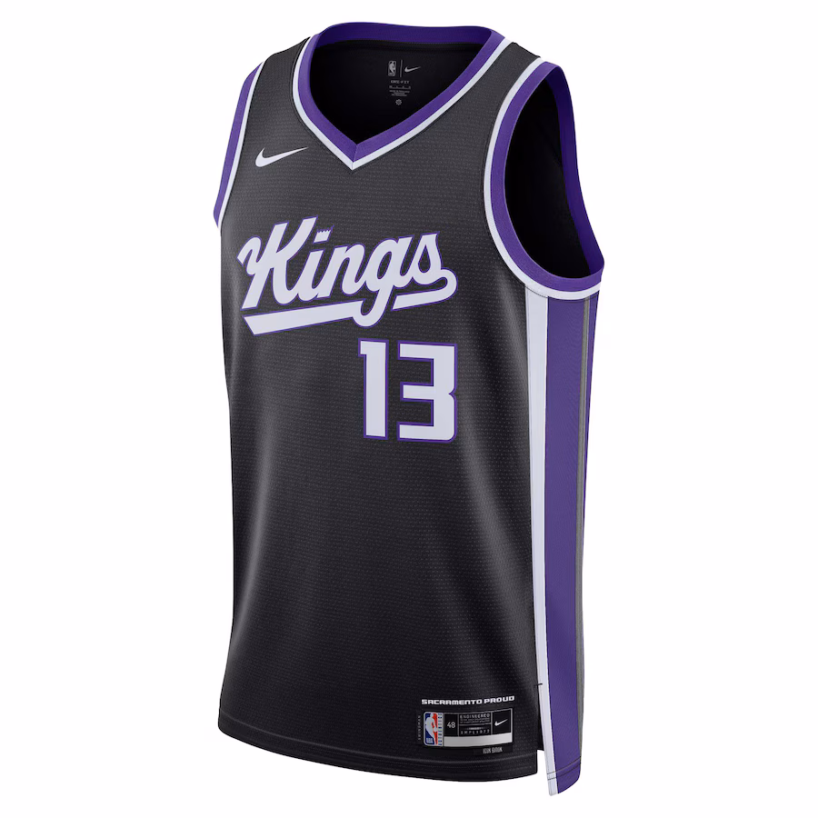 Keegan Murray, Sacramento Kings, Édition Icon, Noir