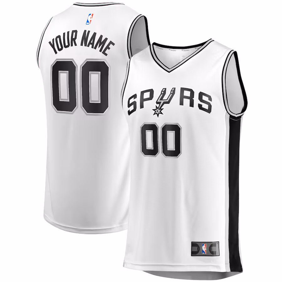 Custom San Antonio Spurs Association Edition Unisex Jersey