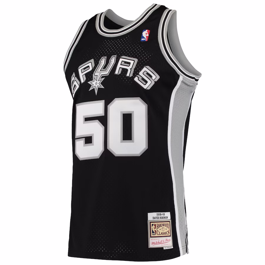 David Robinson San Antonio Spurs 1991/92 Schwarz