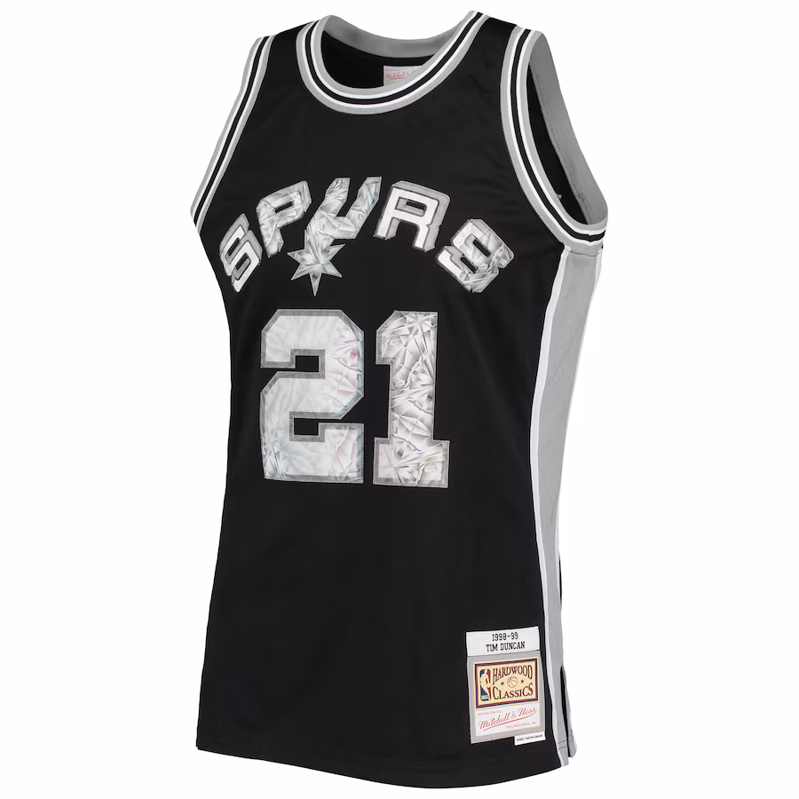 Tim Duncan San Antonio Spurs 1998/99 75th Anniversary Diamond Trikot