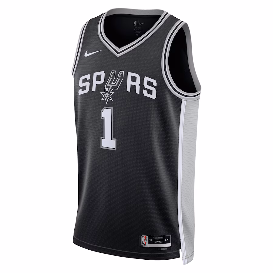 Victor Wembanyama San Antonio Spurs 2023 NBA Draft First Round Pick Jersey - Unisex