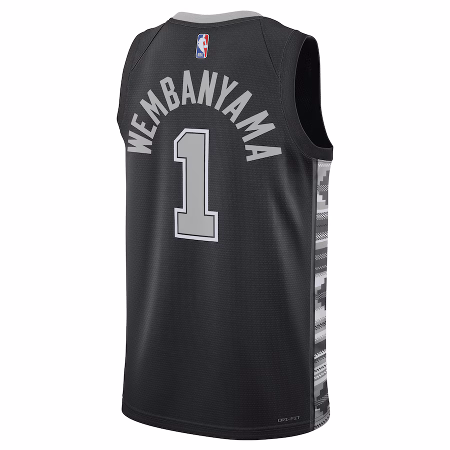 Canotta Victor Wembanyama San Antonio Spurs Statement Edition - Unisex
