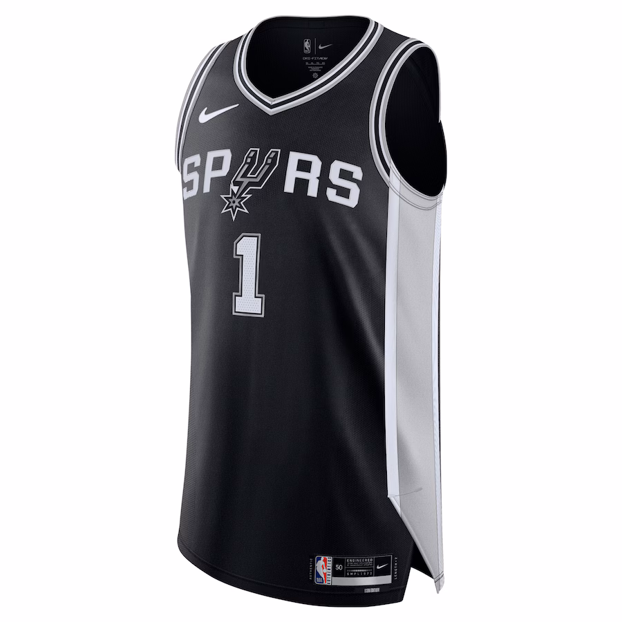 Victor Wembanyama, San Antonio Spurs, Icon Edition, Black