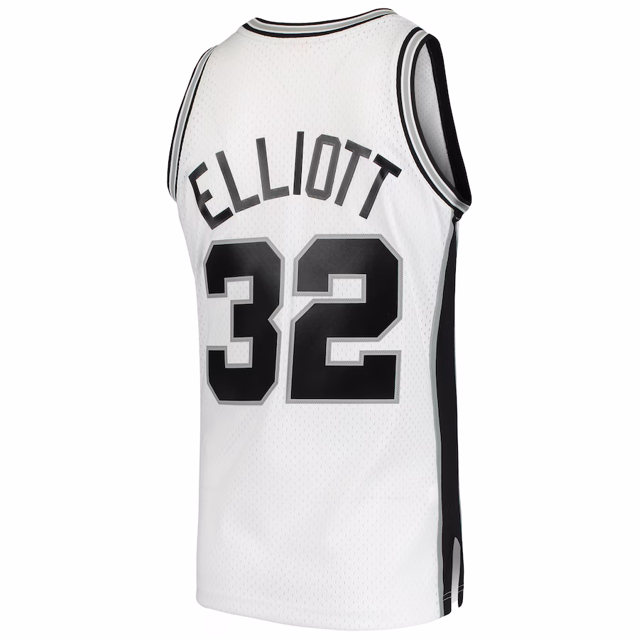 Sean Elliott, San Antonio Spurs, Édition Classique 1998/99, Blanc