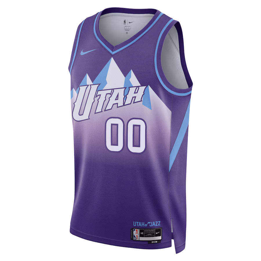 Utah Jazz 2024/25 Personalizzato Edizione Città Viola