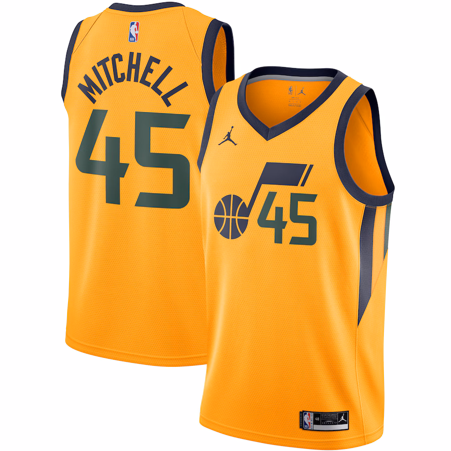 Donovan Mitchell Utah Jazz 2020/21 Statement Edition Jersey