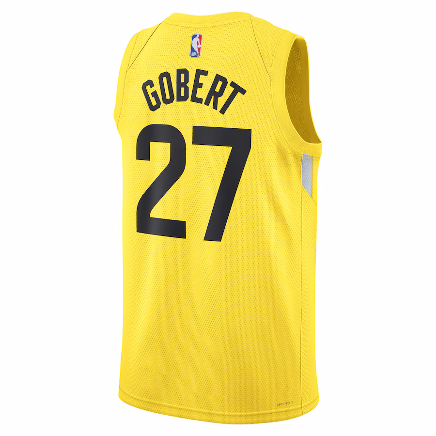 Rudy Gobert, Utah Jazz, Édition Icône, Jaune